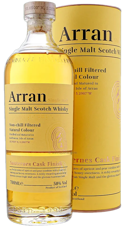 Arran Sauternes Cask Finish Single Malt Whisky 0.7L